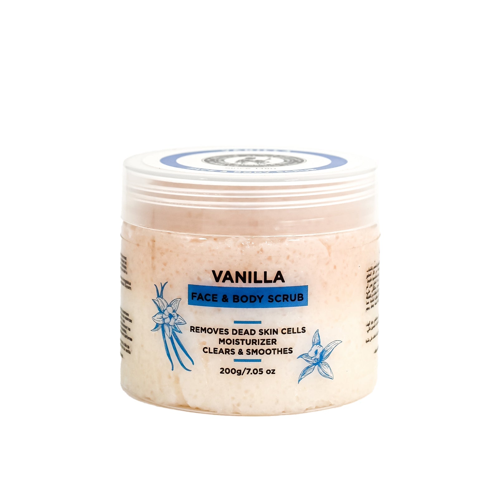 Exfoliating Body & Face Scrub Vanilla – 200G