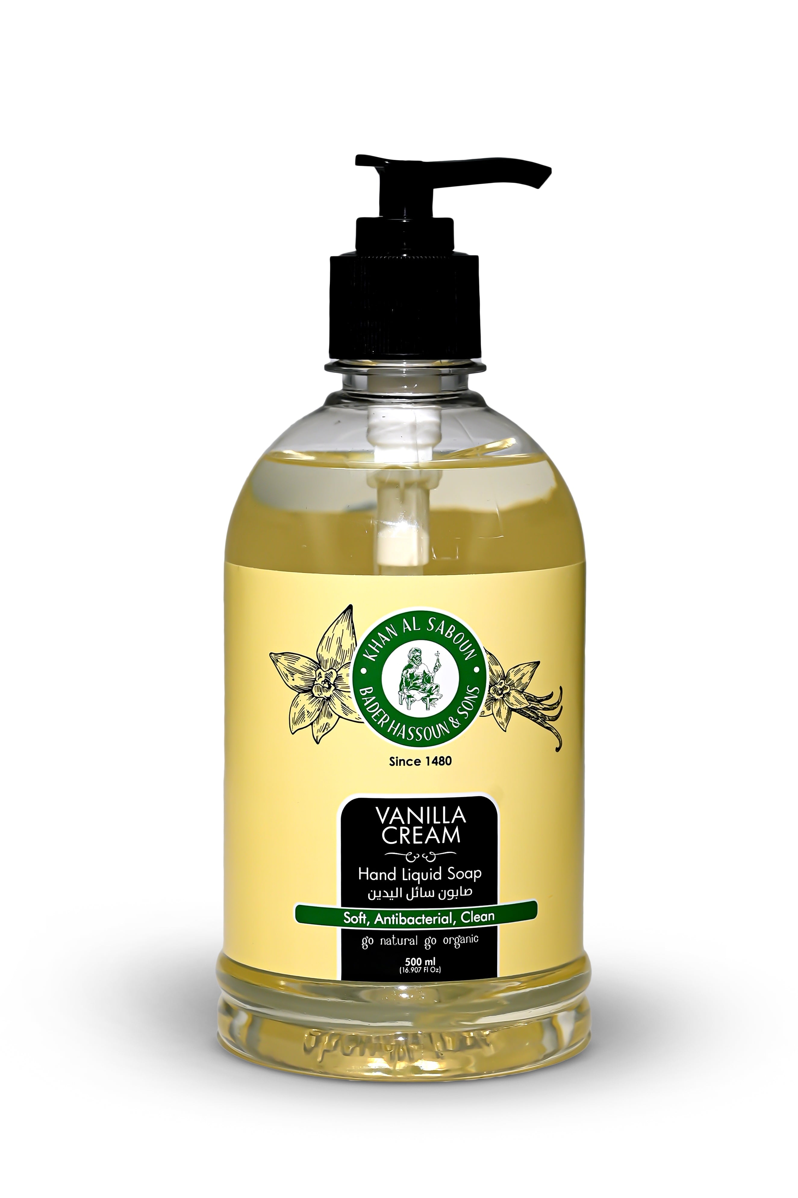 Liquid Soap Vanilla Cream – 500ML