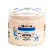 Exfoliating Body & Face Scrub Vanilla – 200G